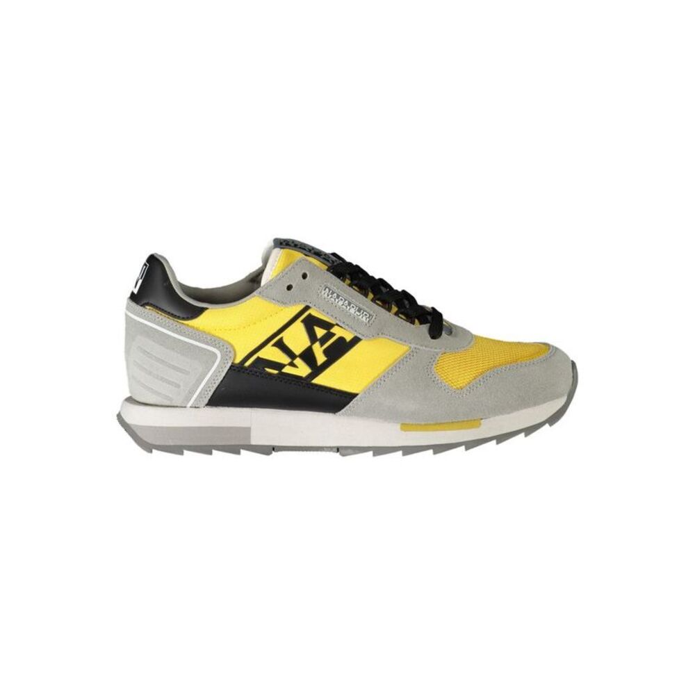 Napapijri Gray Polyester Men's Sneaker